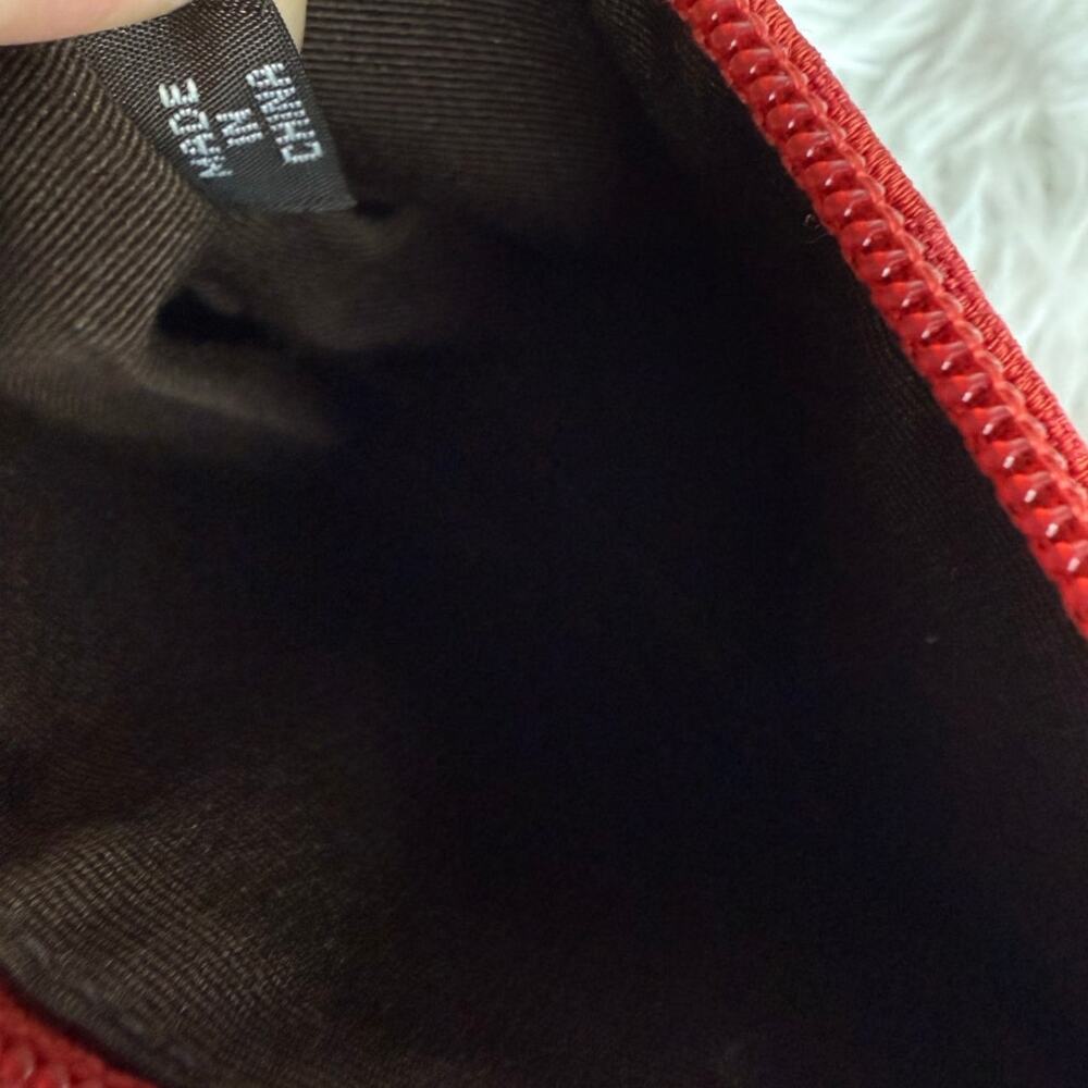 COACH Red Canvas Wristlet - Picture 6 of 8